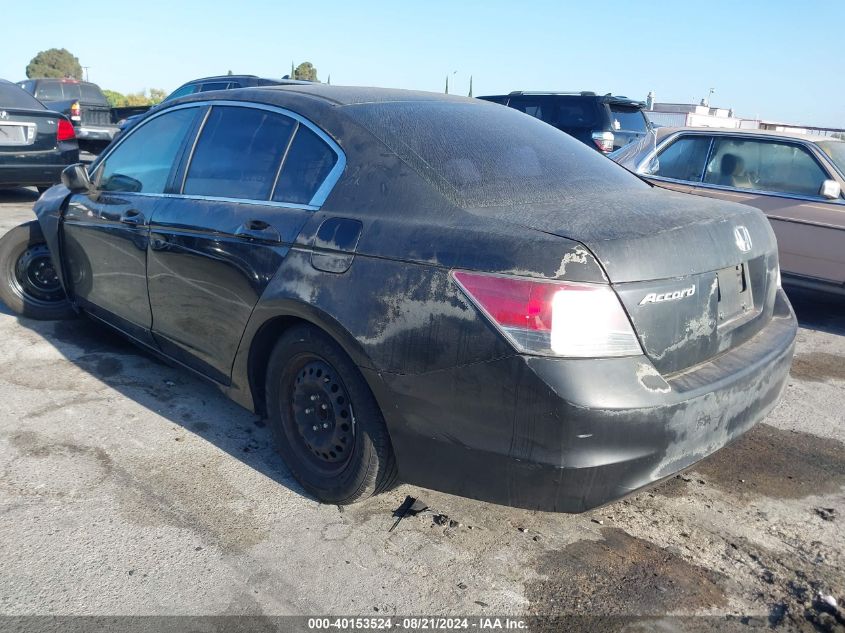 2008 Honda Accord Lx VIN: 1HGCP26358A142342 Lot: 40153524