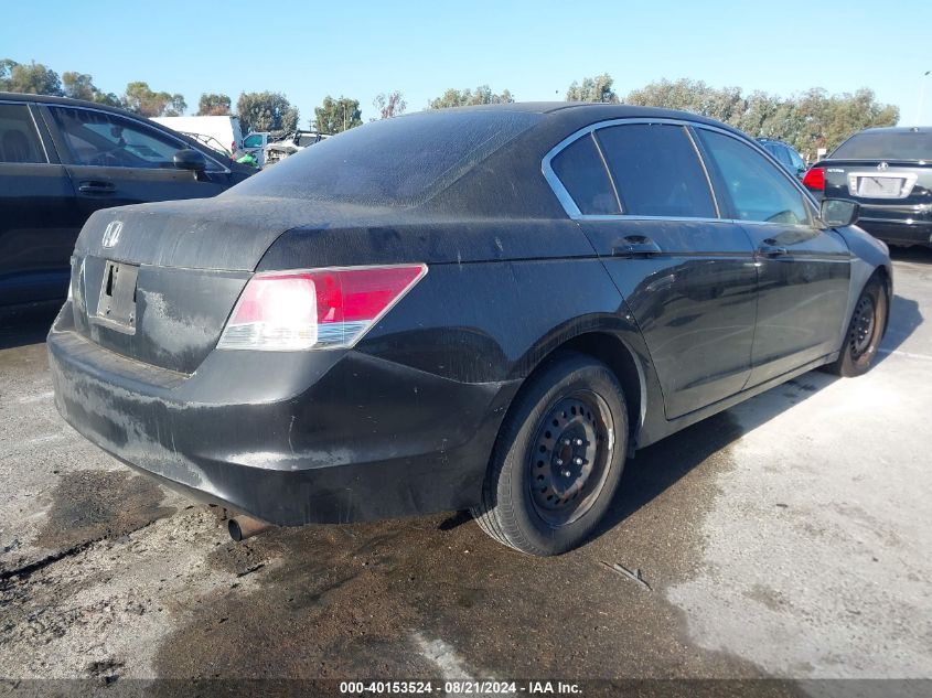 2008 Honda Accord Lx VIN: 1HGCP26358A142342 Lot: 40153524