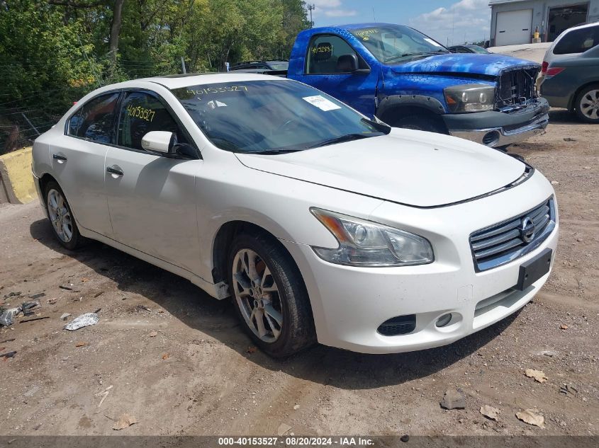 2012 Nissan Maxima 3.5 Sv VIN: 1N4AA5APXCC861527 Lot: 40153527