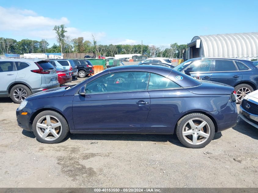 2007 Volkswagen Eos 2.0T VIN: WVWDA71FX7V024510 Lot: 40153550