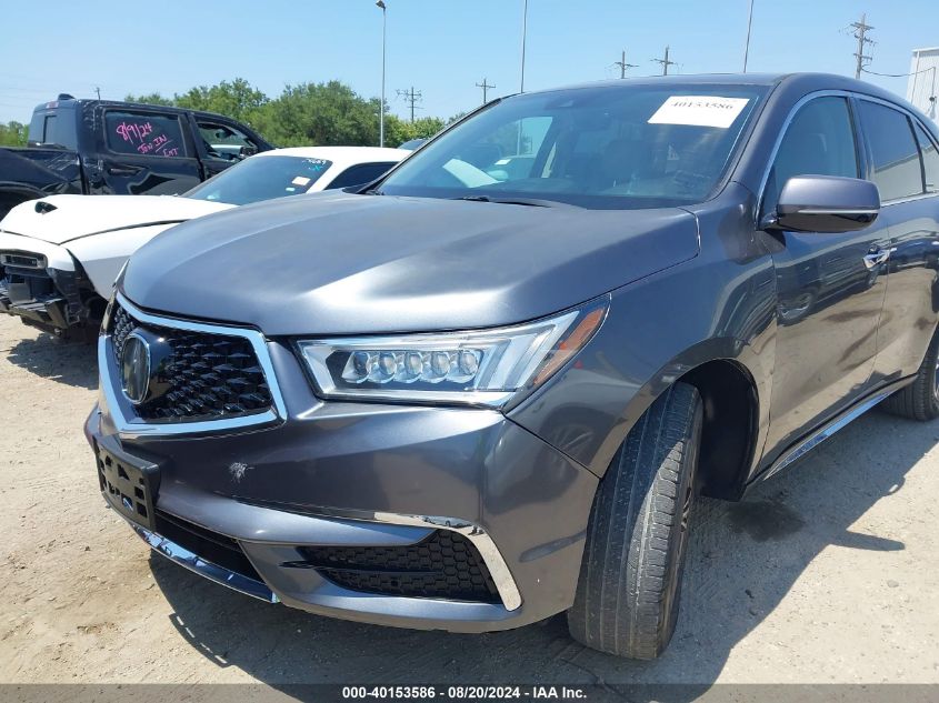 2017 Acura Mdx VIN: 5FRYD4H38HB014849 Lot: 40153586