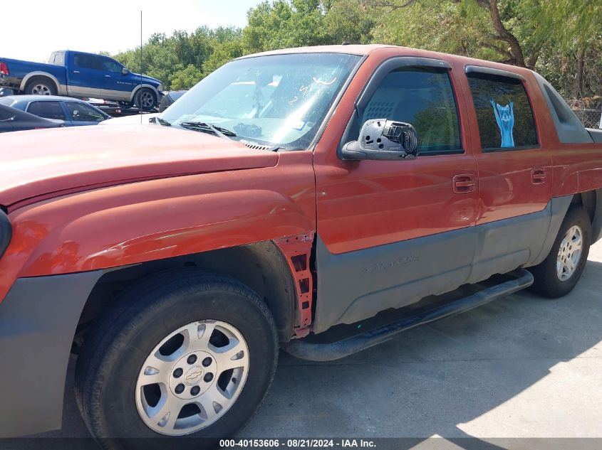 2002 Chevrolet Avalanche 1500 VIN: 3GNEC13T92G129773 Lot: 40153606