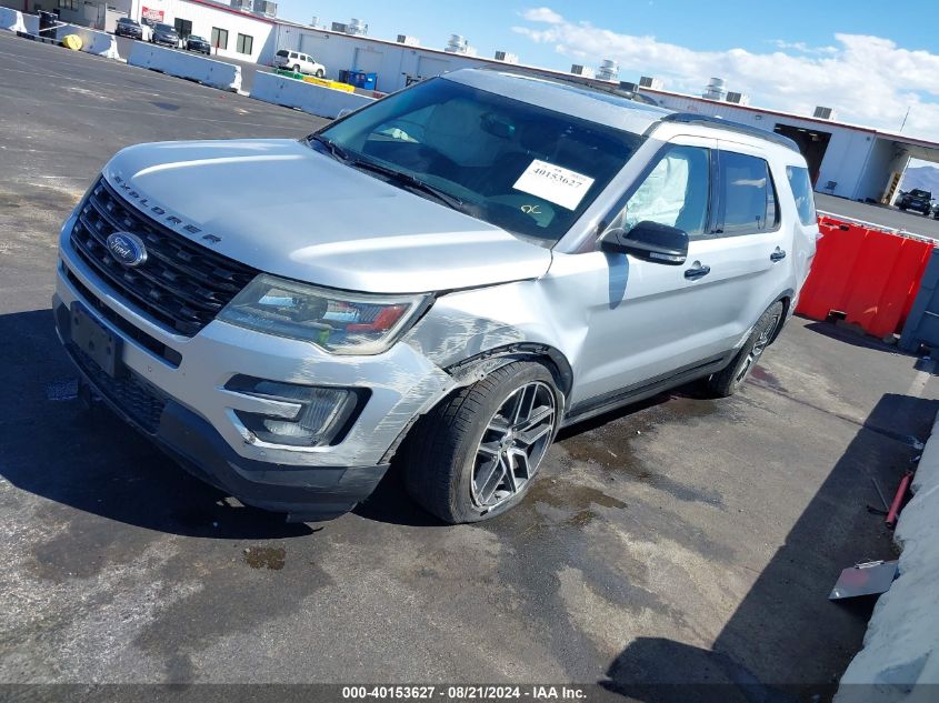 1FM5K8GTXGGB52881 2016 FORD EXPLORER - Image 2