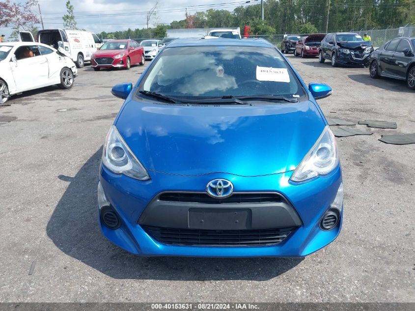 2015 Toyota Prius C VIN: JTDKDTB37F1581859 Lot: 40153631