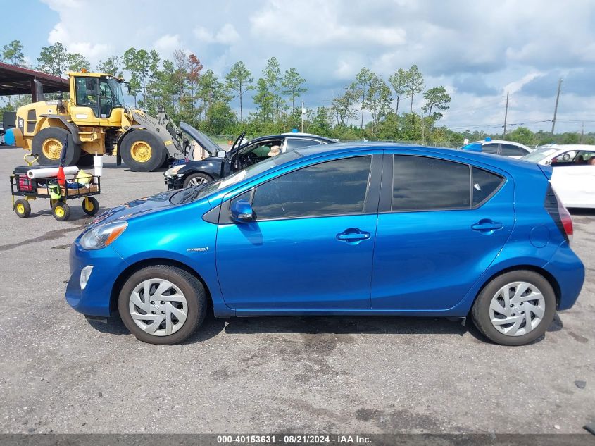 2015 Toyota Prius C VIN: JTDKDTB37F1581859 Lot: 40153631