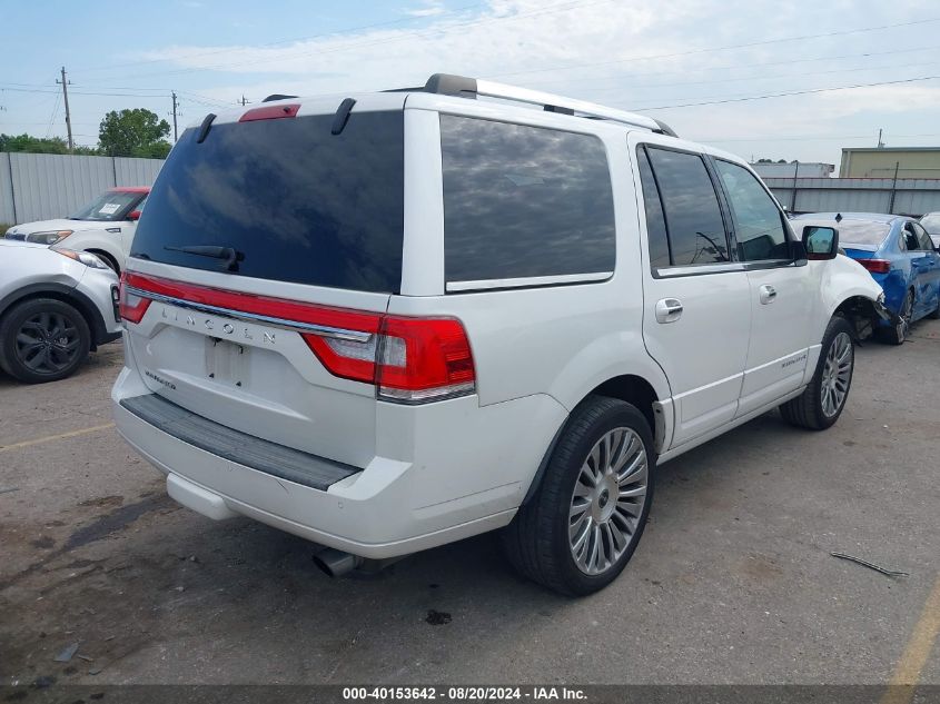 2017 Lincoln Navigator Select VIN: 5LMJJ2HT9HEL03961 Lot: 40153642