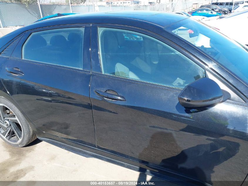 KMHLR4AF3NU237705 2022 Hyundai Elantra N Line