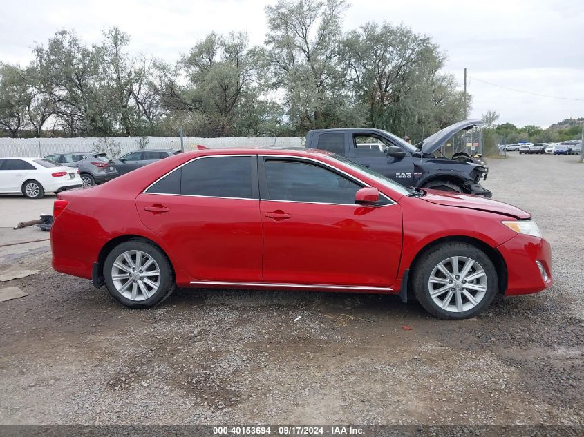 2012 Toyota Camry Xle VIN: 4T1BF1FK4CU621417 Lot: 40153694