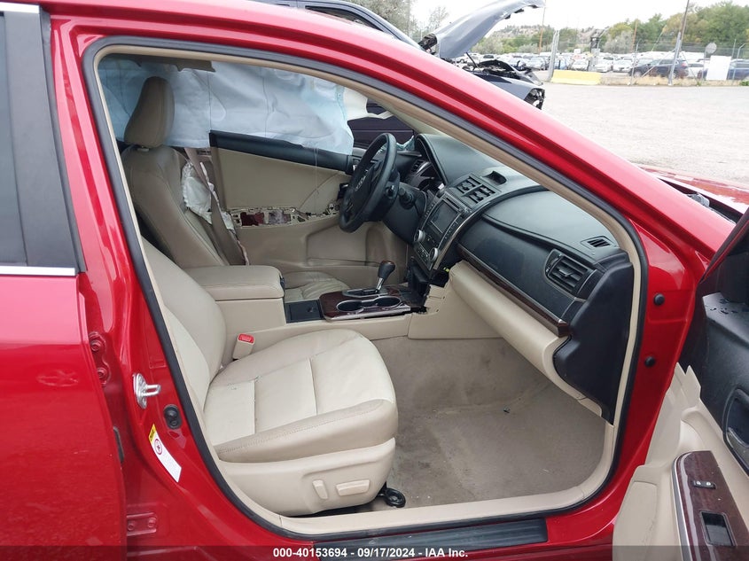 2012 TOYOTA CAMRY VIN: 4T1BF1FK4CU621417