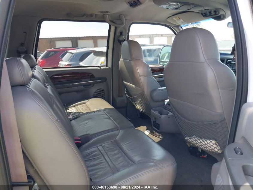 2000 Ford Excursion Limited VIN: 1FMNU43S0YEB53664 Lot: 40153698