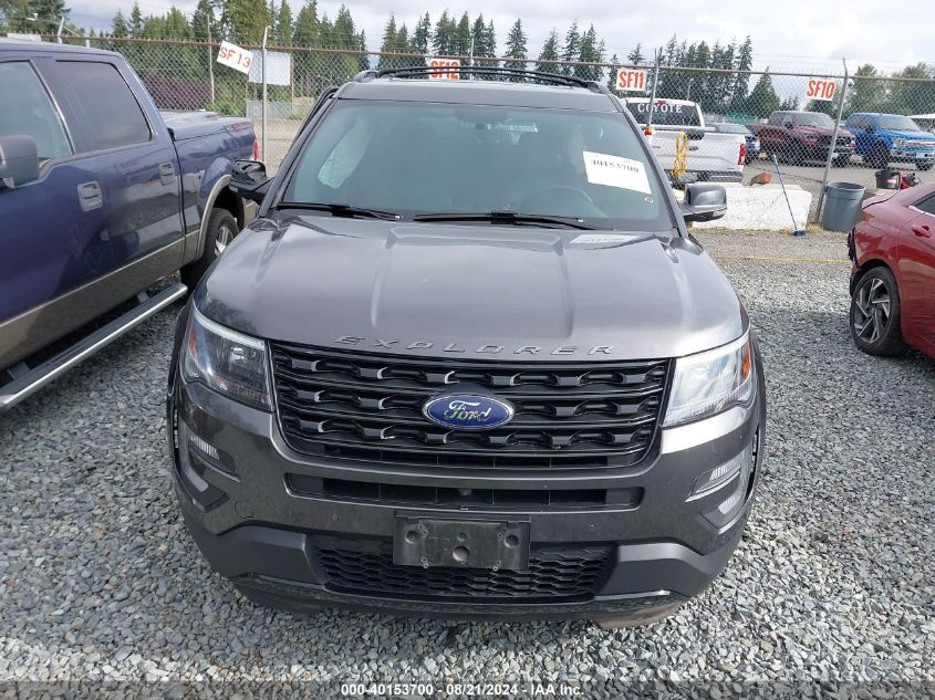 2017 Ford Explorer Sport VIN: 1FM5K8GT8HGC06180 Lot: 40153700