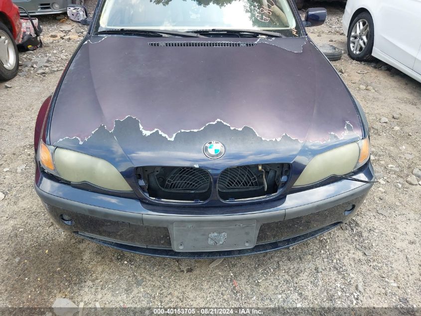 2002 BMW 325I VIN: WBAET37452NG81091 Lot: 40153705