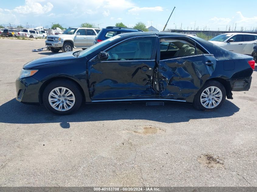 2013 Toyota Camry L/Se/Le/Xle VIN: 4T4BF1FK1DR275396 Lot: 40153708