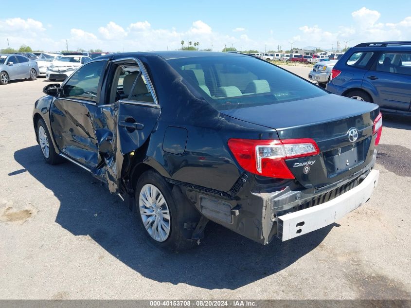 2013 Toyota Camry L/Se/Le/Xle VIN: 4T4BF1FK1DR275396 Lot: 40153708