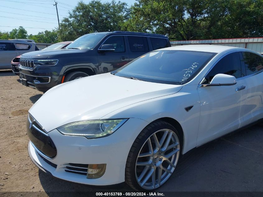 2013 Tesla Model S VIN: 5YJSA1CG0DFP04761 Lot: 40153769