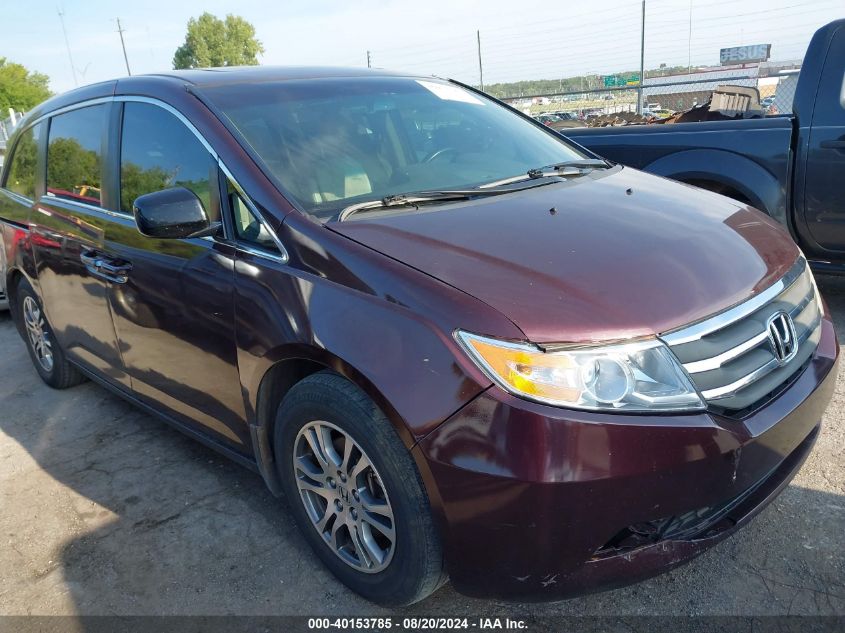 2012 Honda Odyssey Ex-L VIN: 5FNRL5H60CB096674 Lot: 40153785