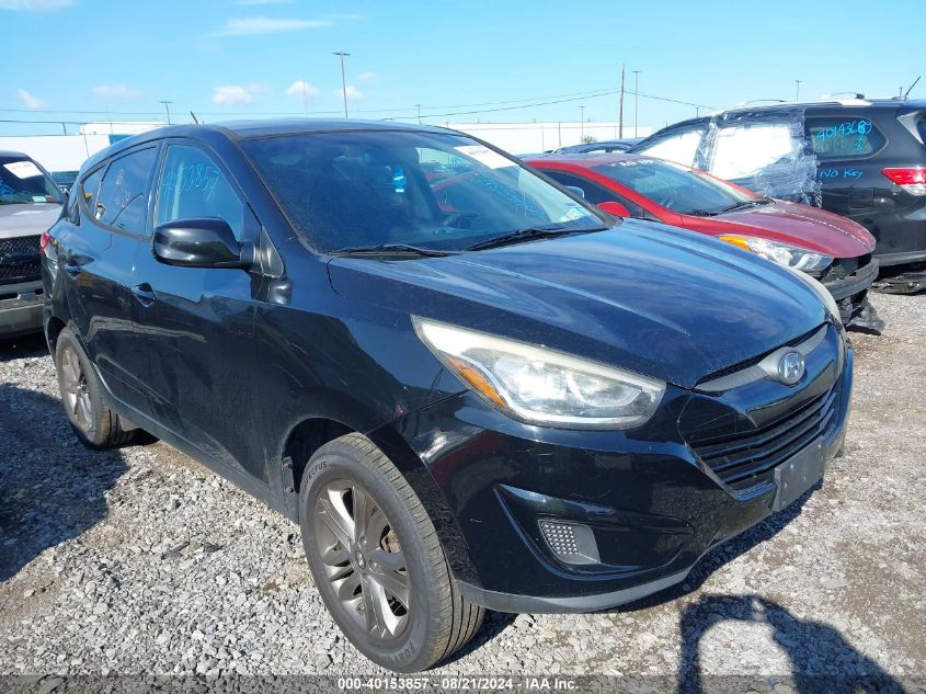 2014 Hyundai Tucson Gls VIN: KM8JTCAF4EU822652 Lot: 40153857