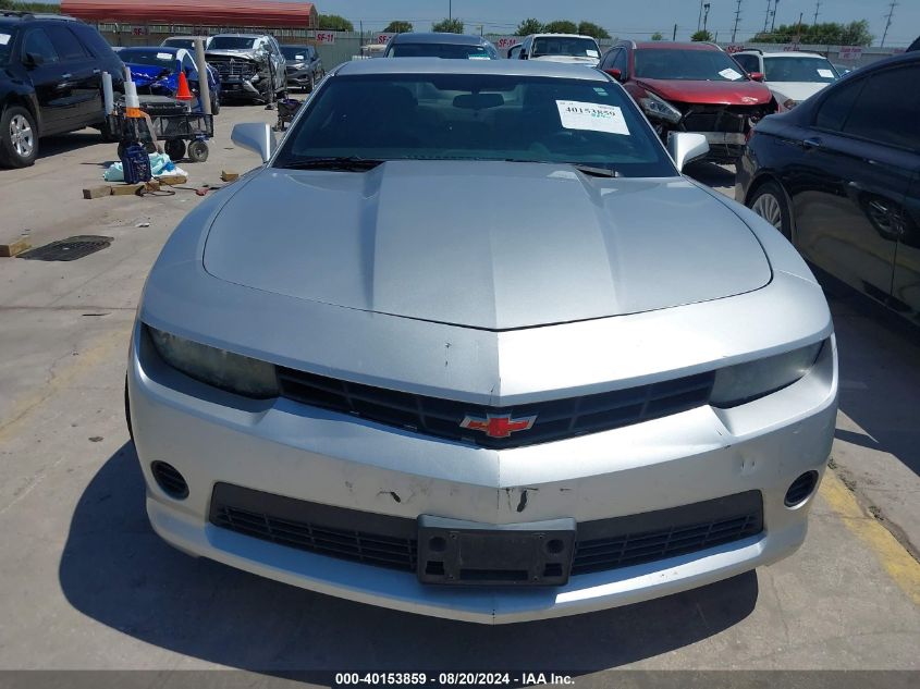 2014 Chevrolet Camaro 2Ls VIN: 2G1FA1E34E9229027 Lot: 40153859