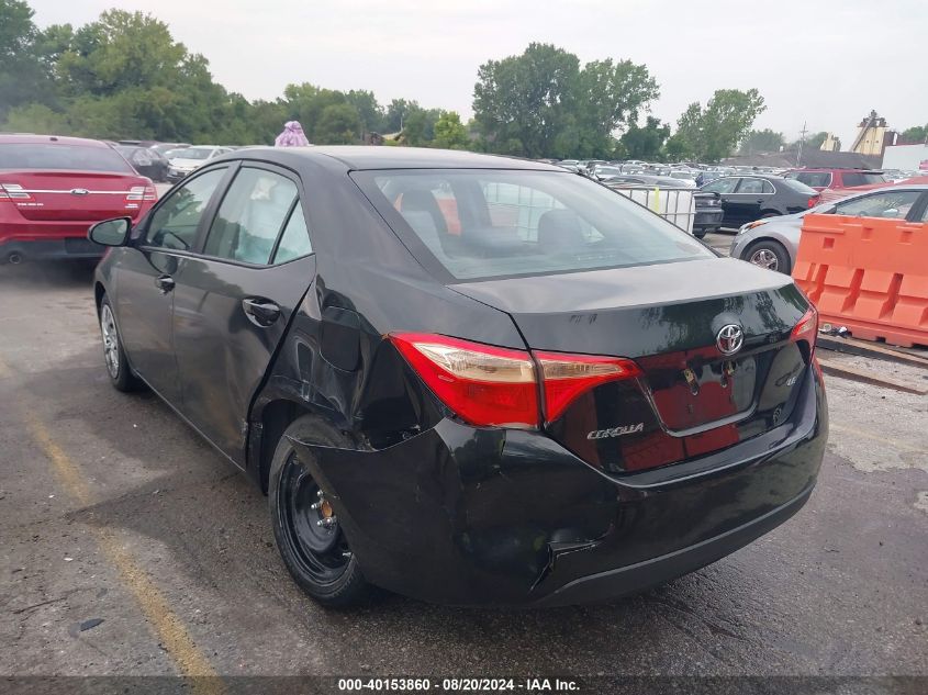 2017 Toyota Corolla Le VIN: 2T1BURHE9HC930434 Lot: 40153860