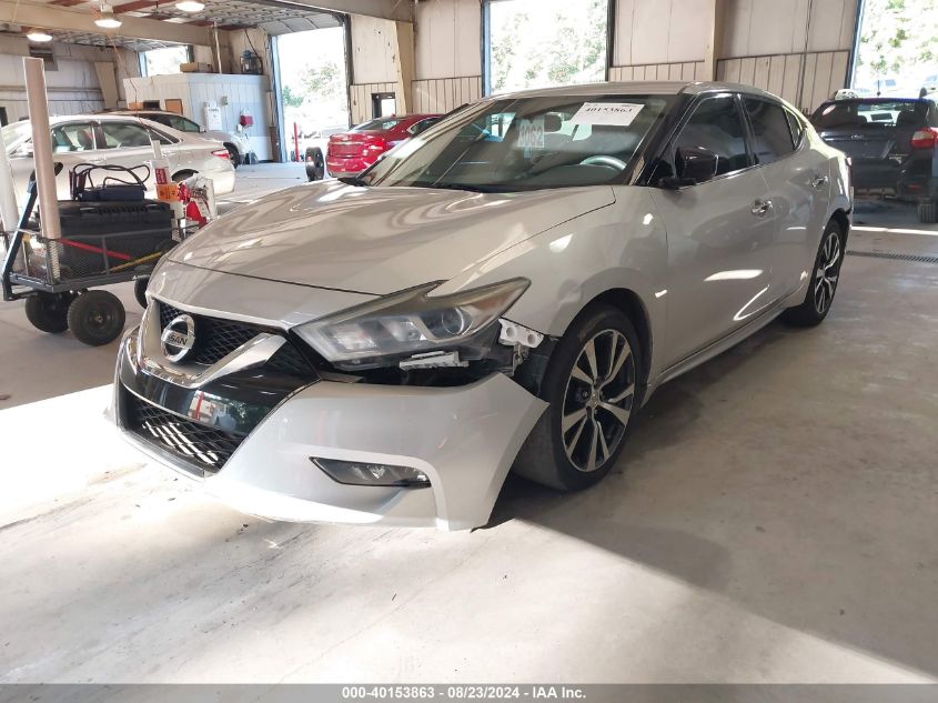 2016 Nissan Maxima 3.5 S VIN: 1N4AA6AP2GC420468 Lot: 40153863