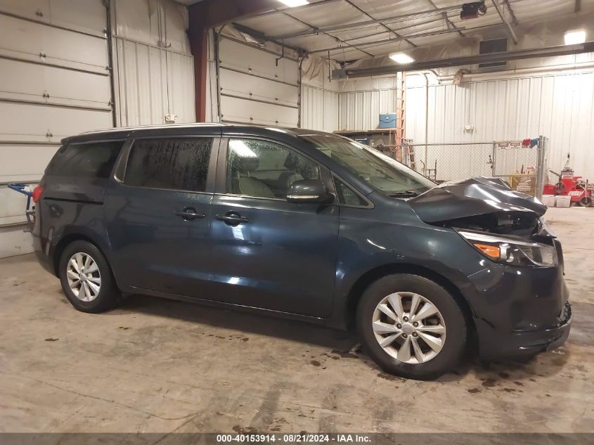 2017 Kia Sedona Lx VIN: KNDMB5C1XH6245118 Lot: 40153914