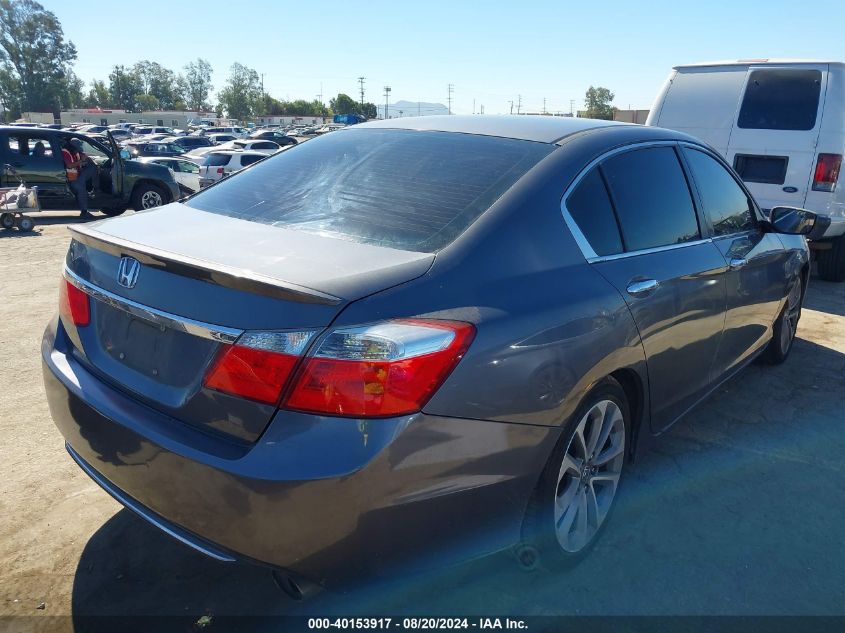 2013 Honda Accord Sport VIN: 1HGCR2F57DA057721 Lot: 40153917