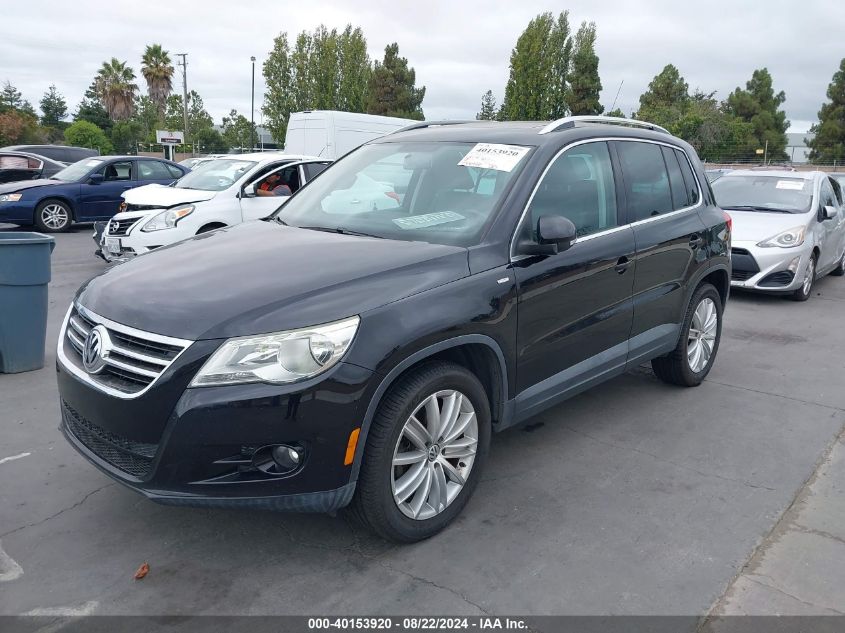 2010 Volkswagen Tiguan Wolfsburg Edition VIN: WVGAV7AX9AW516670 Lot: 40153920