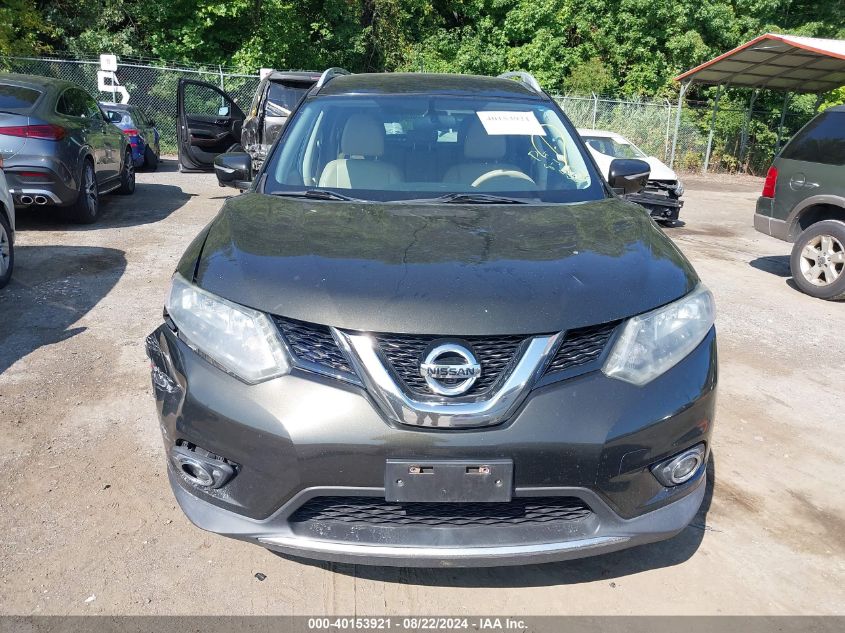 2014 Nissan Rogue Sl VIN: 5N1AT2MV0EC838771 Lot: 40153921