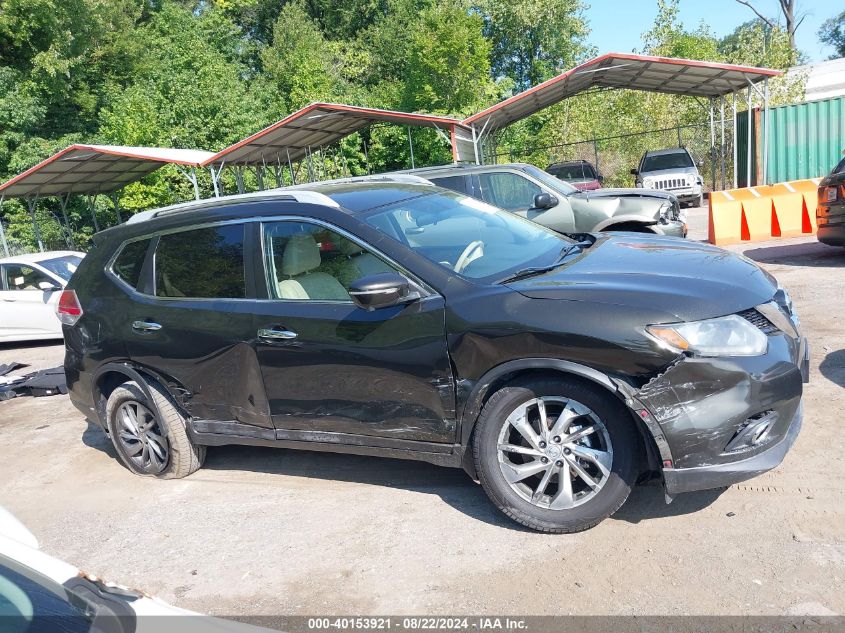 2014 Nissan Rogue Sl VIN: 5N1AT2MV0EC838771 Lot: 40153921