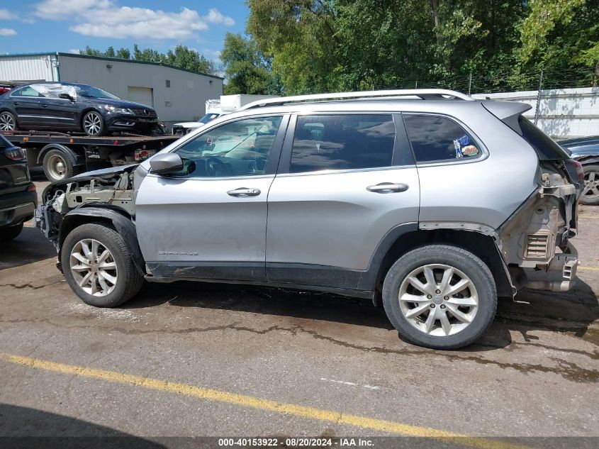 2017 Jeep Cherokee Limited 4X4 VIN: 1C4PJMDB4HW520015 Lot: 40153922