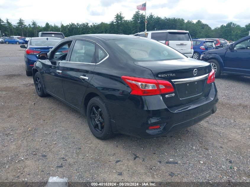 2017 Nissan Sentra S VIN: 3N1AB7AP1HY312027 Lot: 40153924