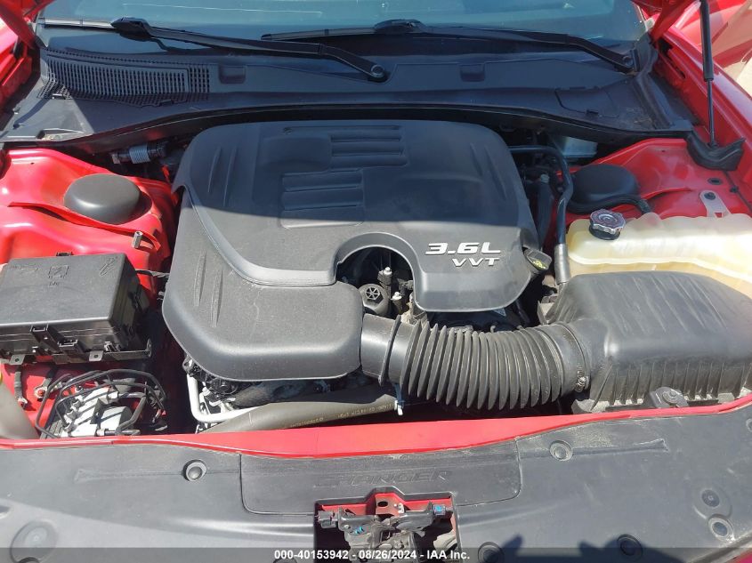 2019 DODGE CHARGER SXT RWD - 2C3CDXBG0KH623397