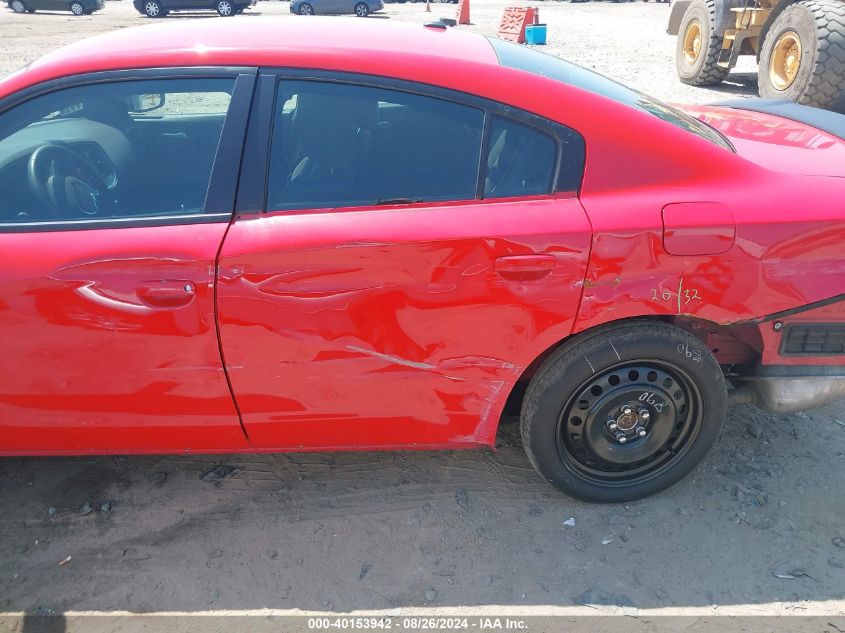 2019 DODGE CHARGER SXT RWD - 2C3CDXBG0KH623397