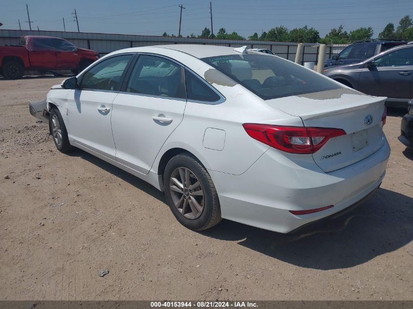 2015 Hyundai Sonata Se VIN: 5NPE24AF3FH121062 Lot: 40153944