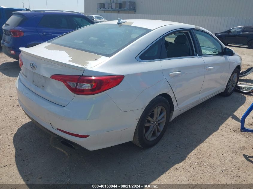 2015 Hyundai Sonata Se VIN: 5NPE24AF3FH121062 Lot: 40153944