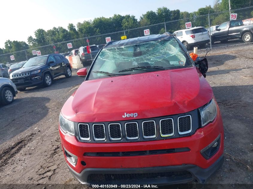 2018 Jeep Compass Latitude Fwd VIN: 3C4NJCBB1JT233635 Lot: 40153949