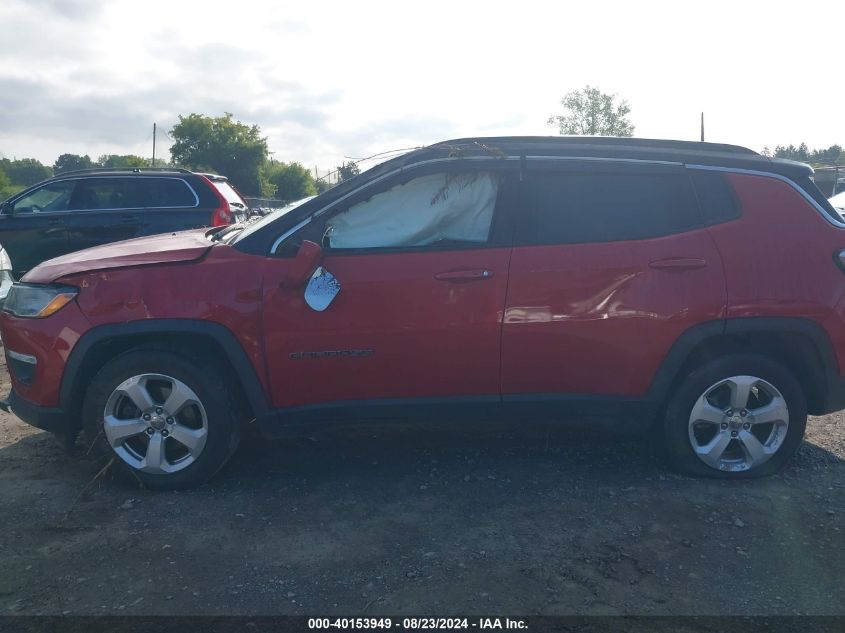 2018 Jeep Compass Latitude Fwd VIN: 3C4NJCBB1JT233635 Lot: 40153949