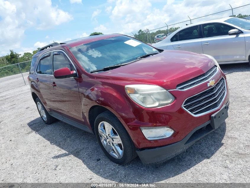 2016 Chevrolet Equinox Lt VIN: 2GNALCEK6G1128711 Lot: 40153973