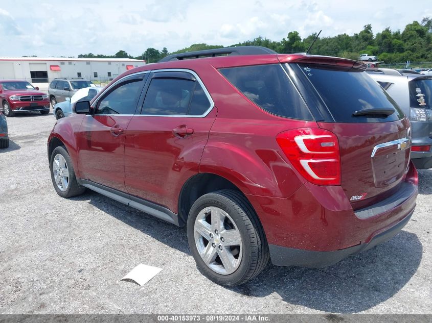 2016 Chevrolet Equinox Lt VIN: 2GNALCEK6G1128711 Lot: 40153973