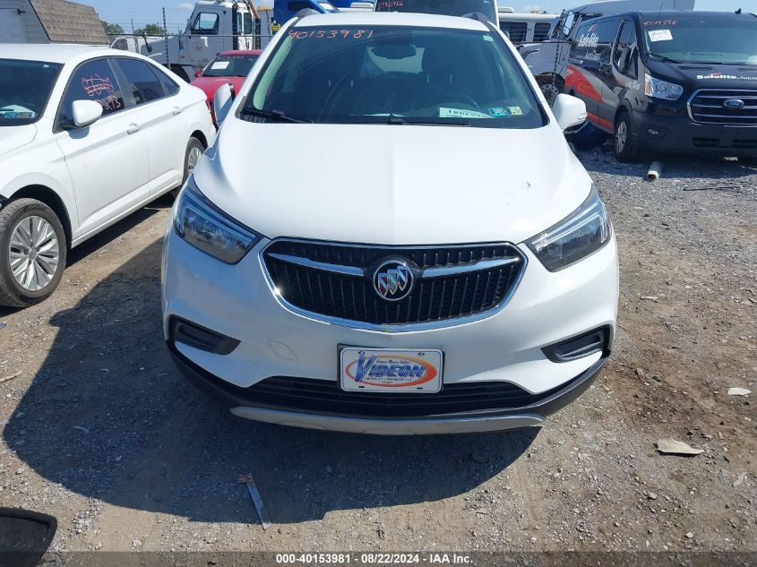 2019 Buick Encore Awd Preferred VIN: KL4CJESB6KB712312 Lot: 40153981