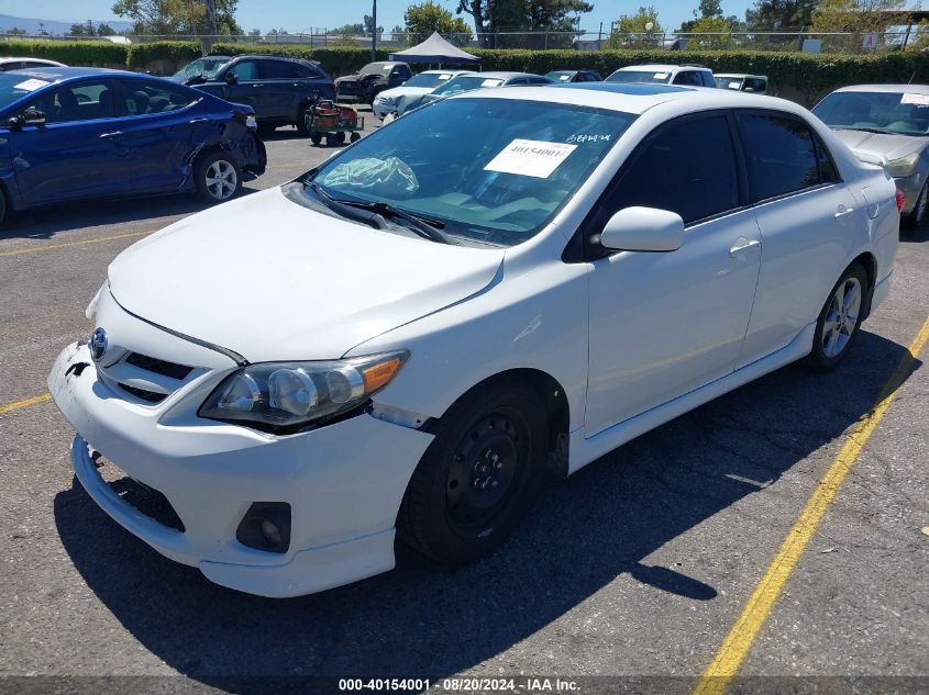 2012 Toyota Corolla S VIN: 2T1BU4EE0CC841450 Lot: 40154001