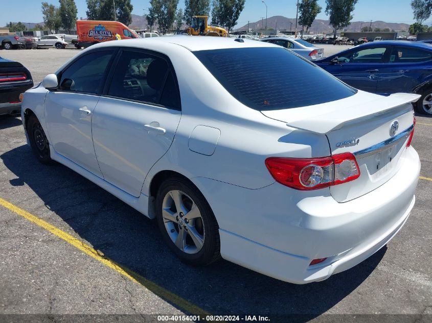 2012 Toyota Corolla S VIN: 2T1BU4EE0CC841450 Lot: 40154001