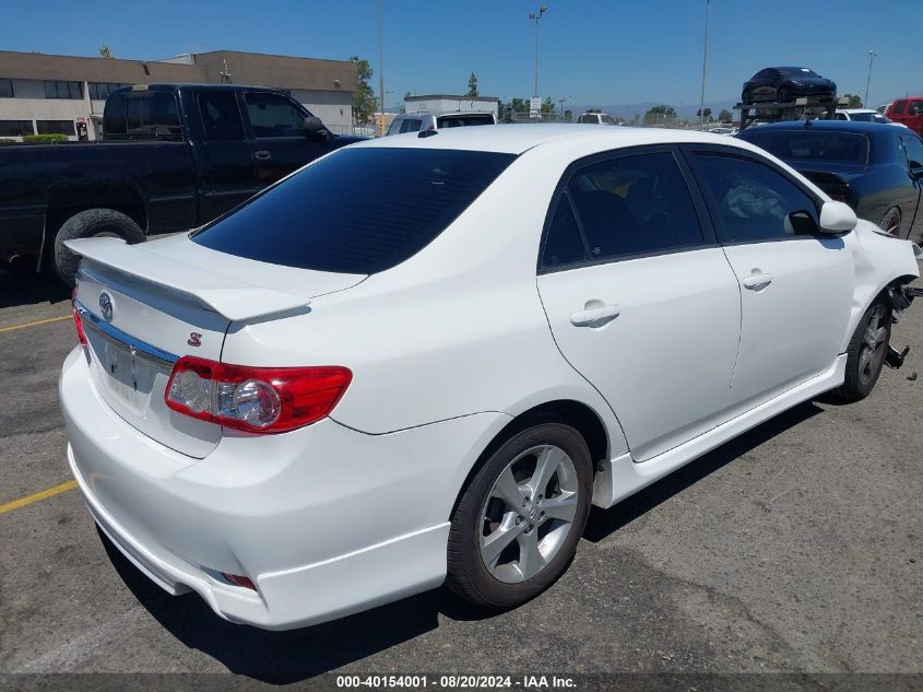 2012 Toyota Corolla S VIN: 2T1BU4EE0CC841450 Lot: 40154001