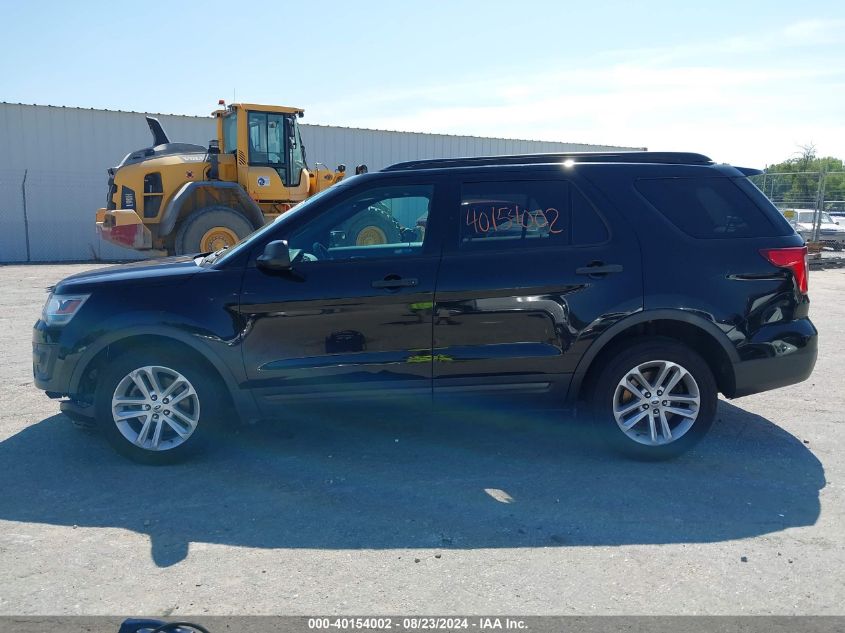 2017 Ford Explorer VIN: 1FM5K7B88HGD96592 Lot: 40154002