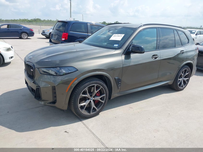 VIN: 5UX33EU04R9S50196 2024 BMW X5 M60I