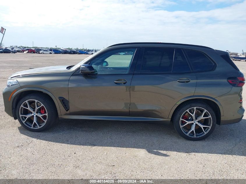 2024 BMW X5 M60I VIN: 5UX33EU04R9S50196 Lot: 40154025