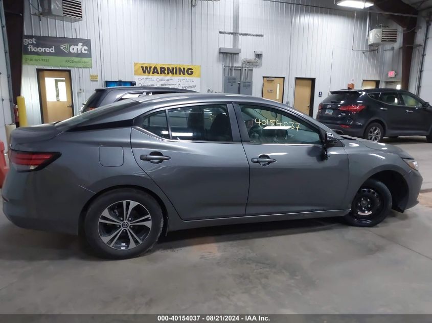 2022 Nissan Sentra Sv VIN: 3N1AB8CV9NY290677 Lot: 40154037