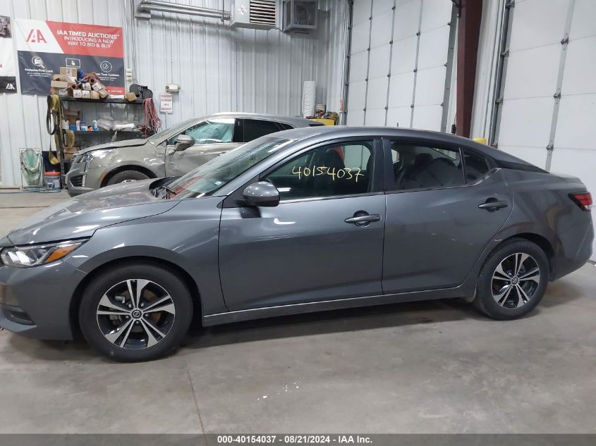 2022 Nissan Sentra Sv VIN: 3N1AB8CV9NY290677 Lot: 40154037