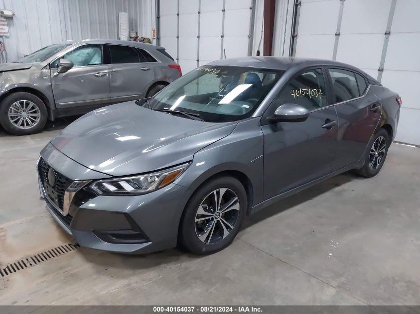 2022 Nissan Sentra Sv VIN: 3N1AB8CV9NY290677 Lot: 40154037