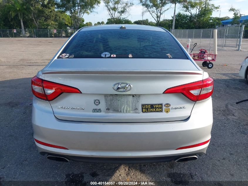 2015 Hyundai Sonata Sport VIN: 5NPE34AF8FH059431 Lot: 40154057